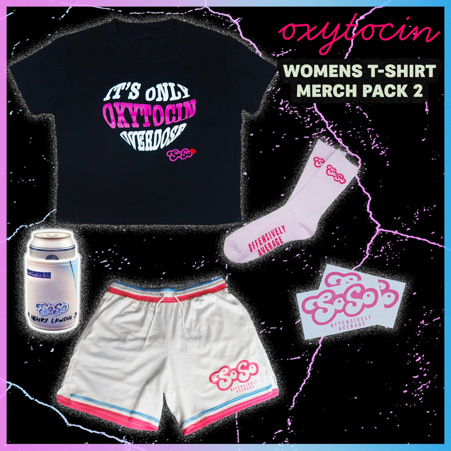 Oxytocin - Women's T-Shirt Merch Pack #2