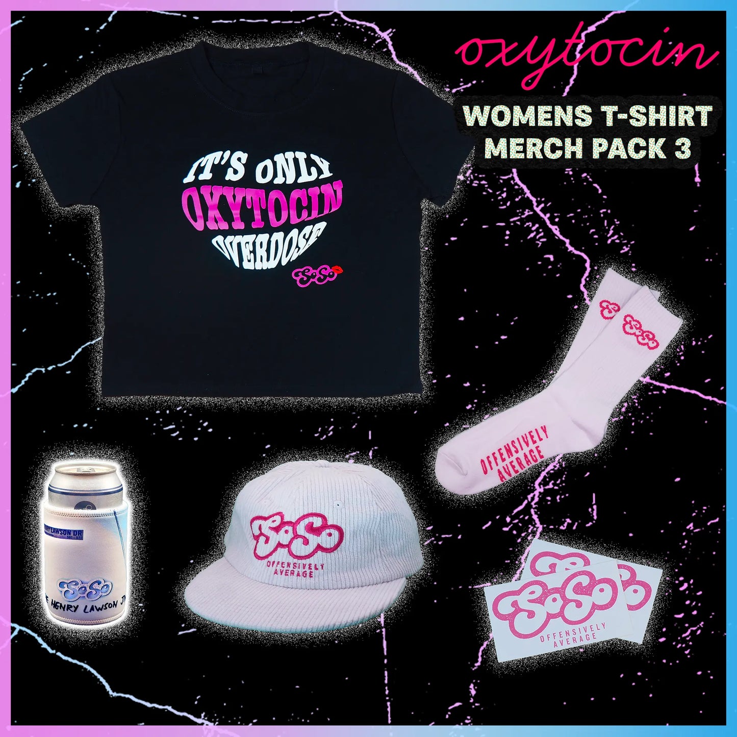Oxytocin - Women's T-Shirt Merch Pack #3