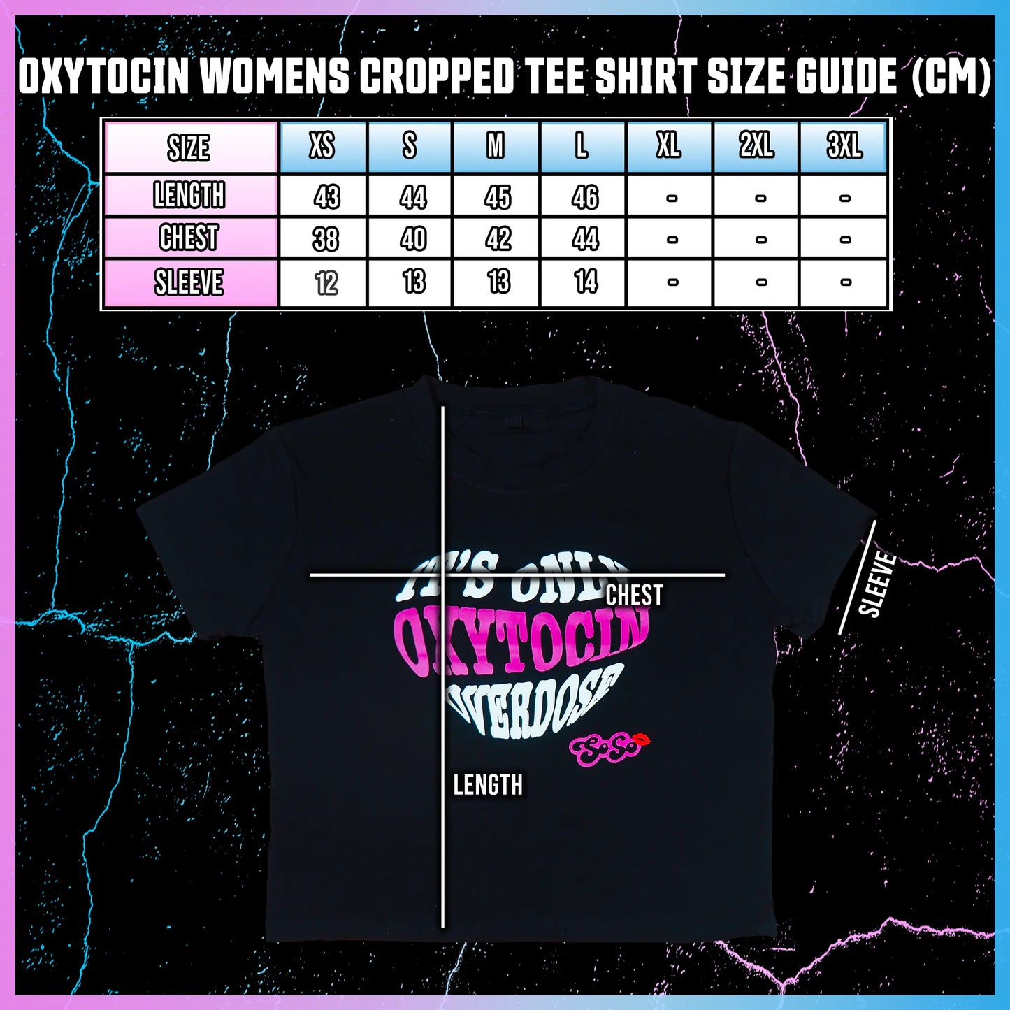Oxytocin - Women's Cropped Tee [PRE-ORDER]