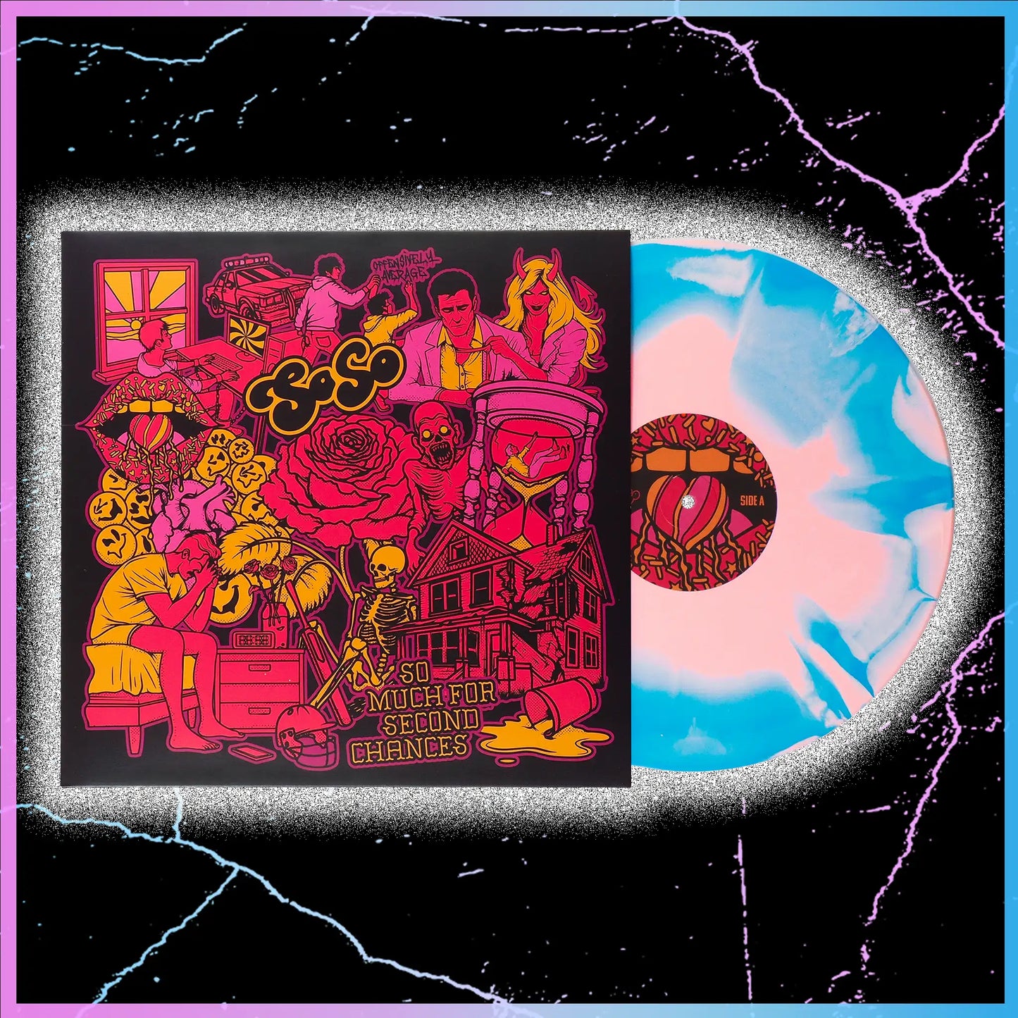 So Much For Second Chances - 12" Pink & Blue Vinyl (Special Edition) - [PRE-ORDER]